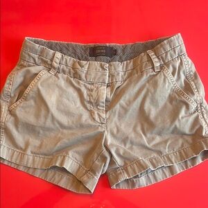 J. Crew Light Grey Shorts Versatile Everyday Style